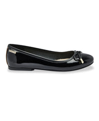 Fanfan Ballerina Flats - Black Patent