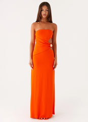 Anetta Maxi Dress Orange