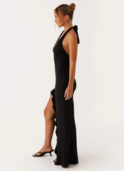 Charmed By You Maxi Dress Black