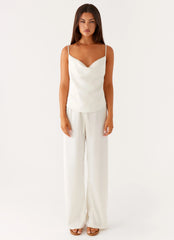Deacon Low Rise Pants Butter