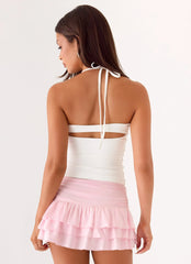 Aspyn Mini Skort Pink