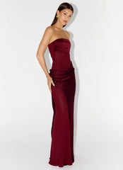 Champagne Skies Maxi Dress Plum