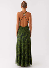 Dahliana Maxi Dress Tropic Floral