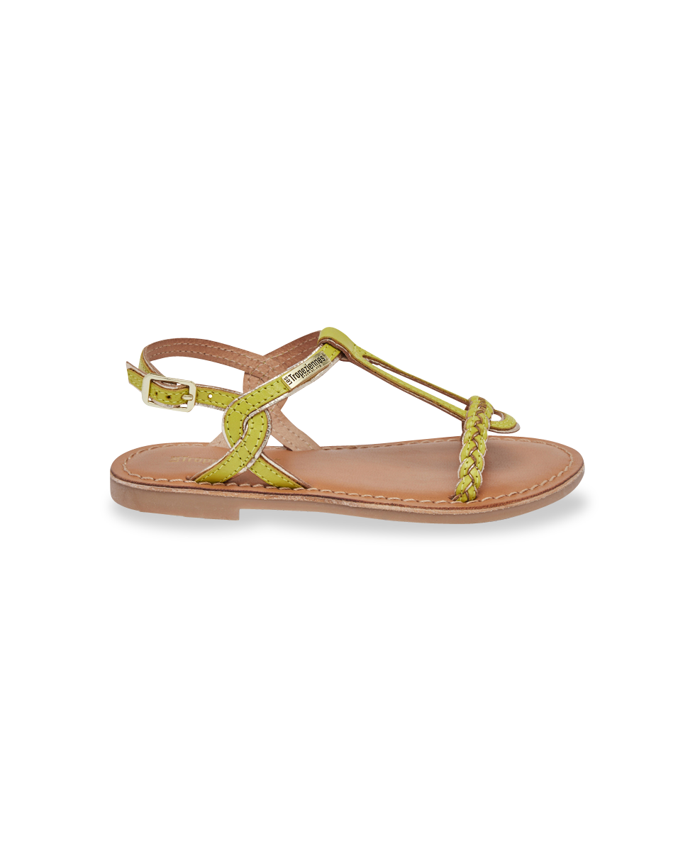 Bappy Girl Sandals - Yellow Green