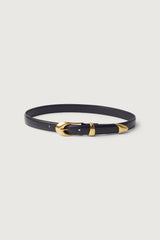 GENUINE LEATHER METAL TIP BELT