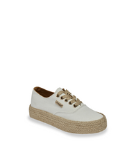 Cosmic Lace-Up Sneakers - White