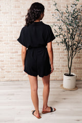 Hazel Blues® |  Don't Worry 'Bout a Thing V-Neck Romper