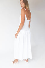 DROP WAIST MAXI DRESS