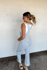 Hazel Blues® |  PREORDER: Dahlia Stripe Overalls