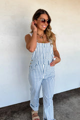 Hazel Blues® |  PREORDER: Dahlia Stripe Overalls