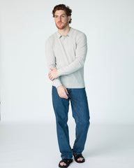 Polo Men Michel Long Sleeve - Woodsmoke