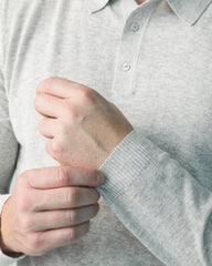 Polo Men Michel Long Sleeve - Woodsmoke