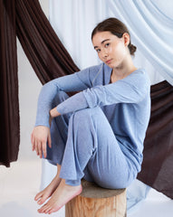 Georges Pants - Gingham Blue