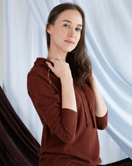 Georges Hoodie - Sierra Brown