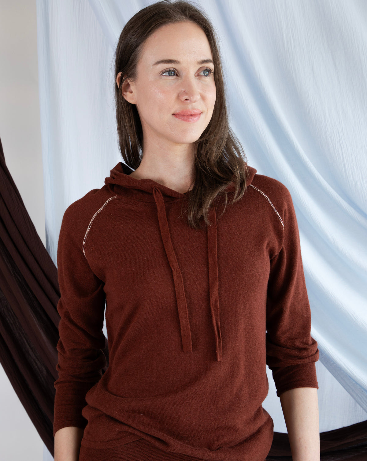 Georges Hoodie - Sierra Brown