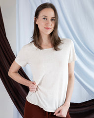 Marcelle T-Shirt (Round Neck) - Calico