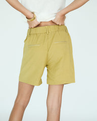 Girl Yves Short - Light Moss