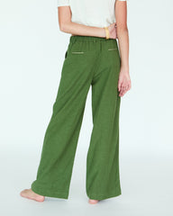 Girl Yves Pants - Moss