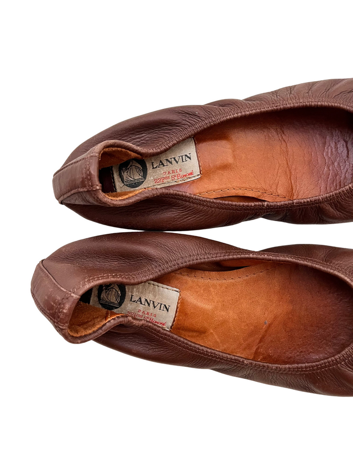 chic staple Lanvin ballet flats, US 7