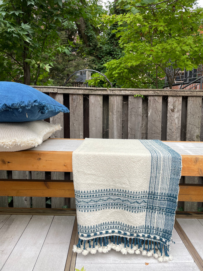 Prayag Indigo Decorative Pillow Cover
