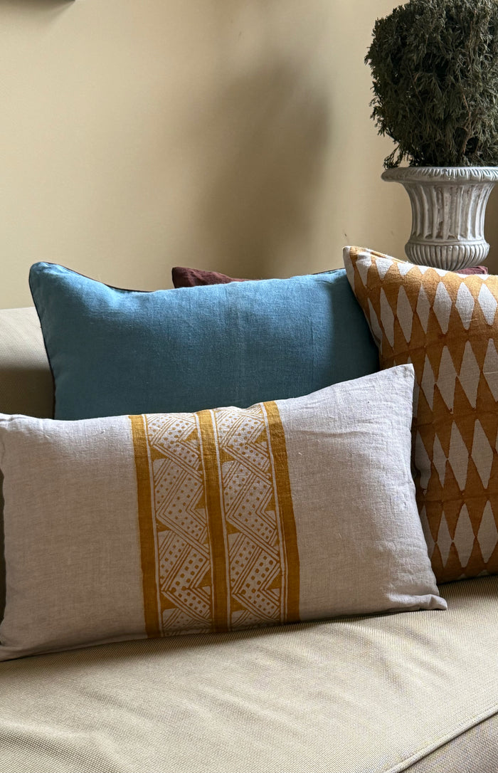 Mancala Ochre Decorative Pillow
