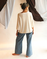 La Bretagne Cardigan - White