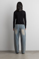 27" VINTAGE WASH REGULAR DENIM JEAN