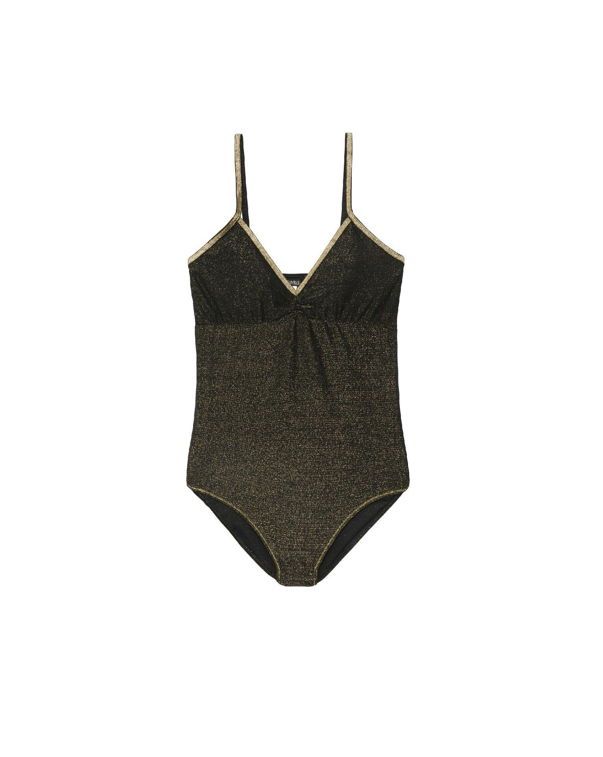 Body Georgia (With Pads) - Black Lurex