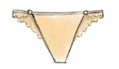 Tanga Patti - Honey Lace