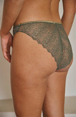 Culotte Charles - Kaki Lace