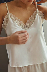 Pyjama Andrée Charlotte - Milk Lace