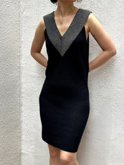 Lola Sleeveless Dress - Pitch Black