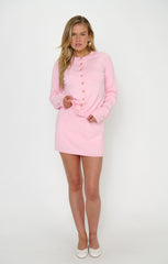 Josie Mini Skort ~ Pink Knit