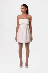 Suiting Tube A-Line Mini Dress