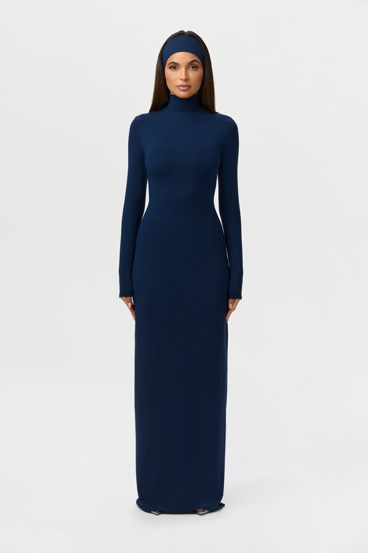Butter Turtleneck Maxi Dress