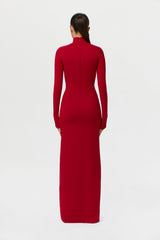 Butter Turtleneck Maxi Dress