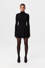 NW Turtleneck A-Line Mini Dress