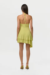Micro Modal Strap Double Slit Mini Dress