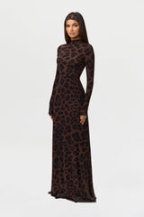 Naked Print Maxi Dress