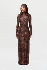 Naked Leopard Maxi Dress