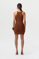 Bandage Scoop Mini Dress