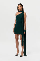 Tie Shoulder Mini Dress