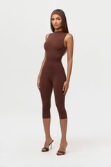Naked Sleeveless Capri Jumpsuit