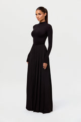 Pleated Wide Leg Pant