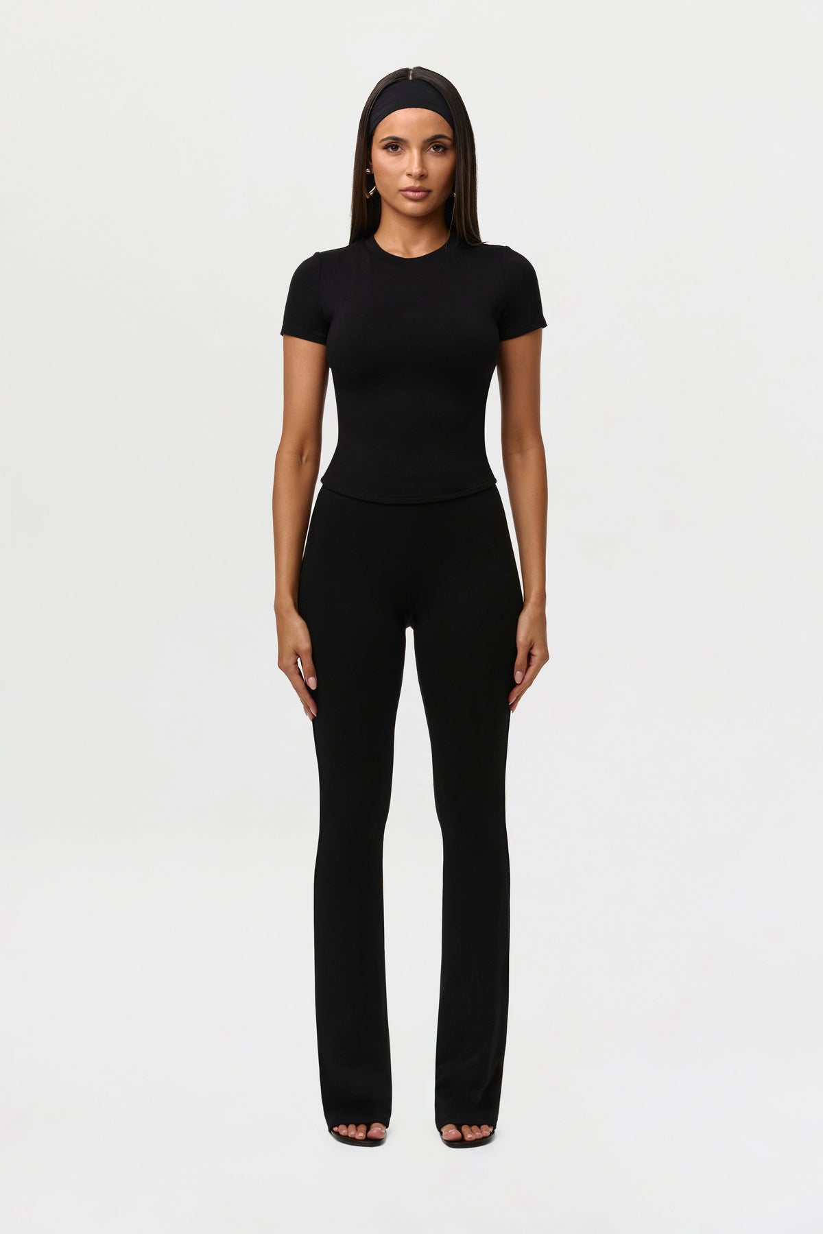 Smooth Bootcut Pants Petite