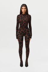 Naked Animal Print Tights