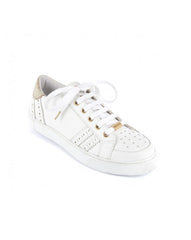 Suzie Lace-Up Sneakers - White