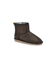 Chimet Lined Boots - Shiny Black