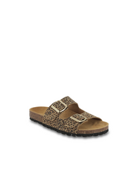 Zatix Mules - Suede Leopard