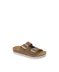 Zatix Mules - Suede Taupe